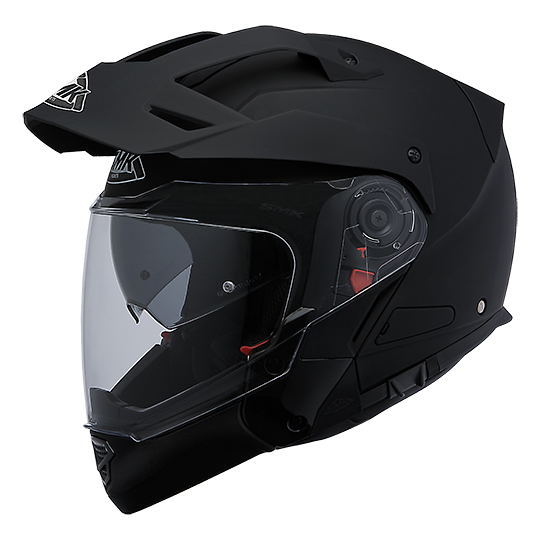 SMK Hybrid Evo Matte Black MA200 Helmet - EasyR