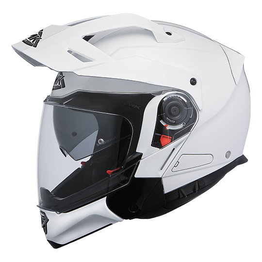 SMK Hybrid Evo White GL100 Helmet - EasyR
