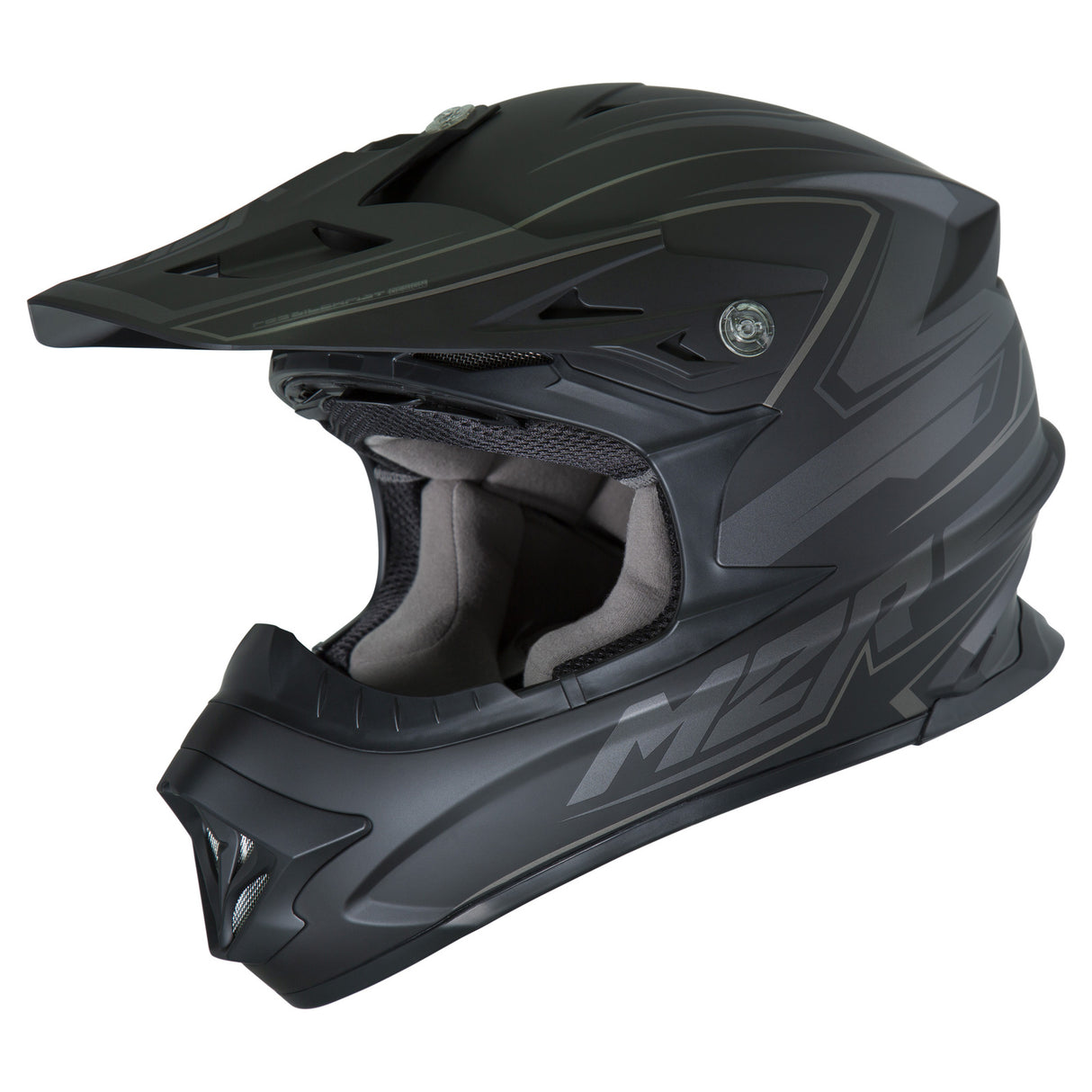 M2R EXO Rush PC-5F Matte Black Helmet - EasyR