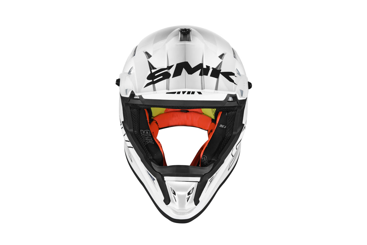 SMK Allterra White GL120 Helmet - EasyR