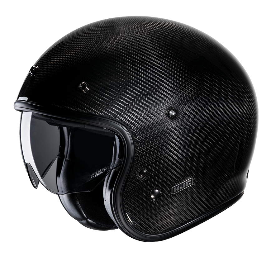HJC V31 Solid Carbon Black Helmet - EasyR