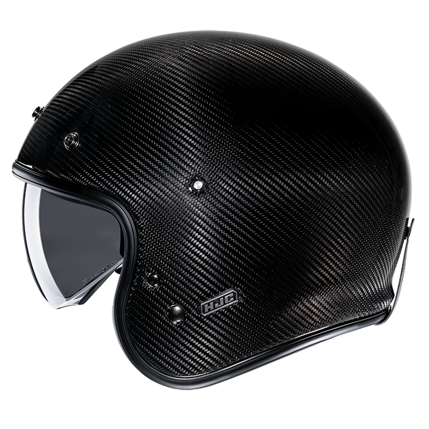 HJC V31 Solid Carbon Black Helmet - EasyR