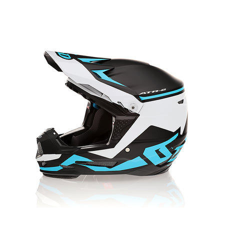 6D ATR-2Y Drive Neon Cyan Youth Helmet - EasyR