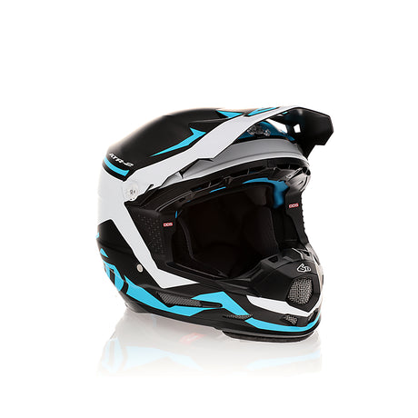 6D ATR-2Y Drive Neon Cyan Youth Helmet - EasyR
