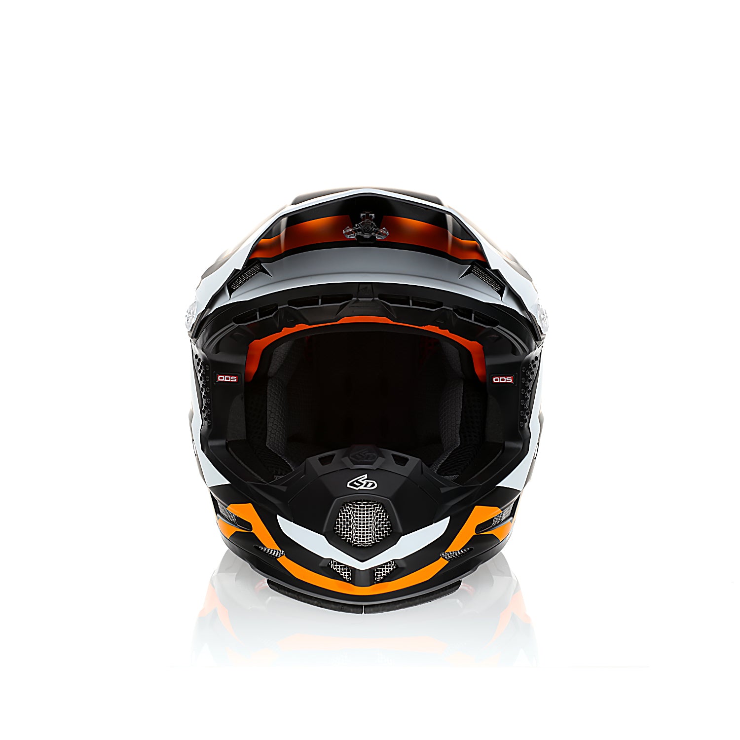 6D ATR-2Y Drive Neon Orange Youth Helmet - EasyR