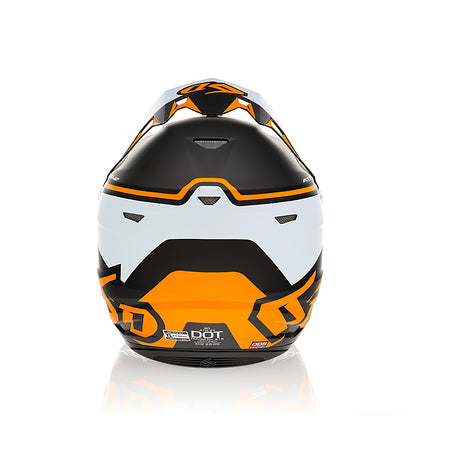 6D ATR-2Y Drive Neon Orange Youth Helmet - EasyR