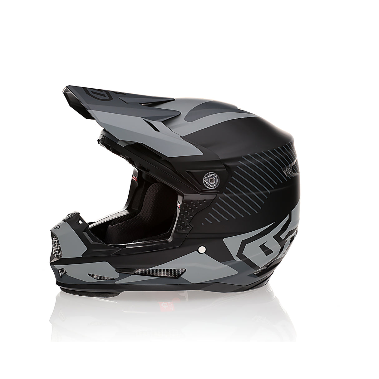 6D ATR-2Y Fusion Black Youth Helmet - EasyR