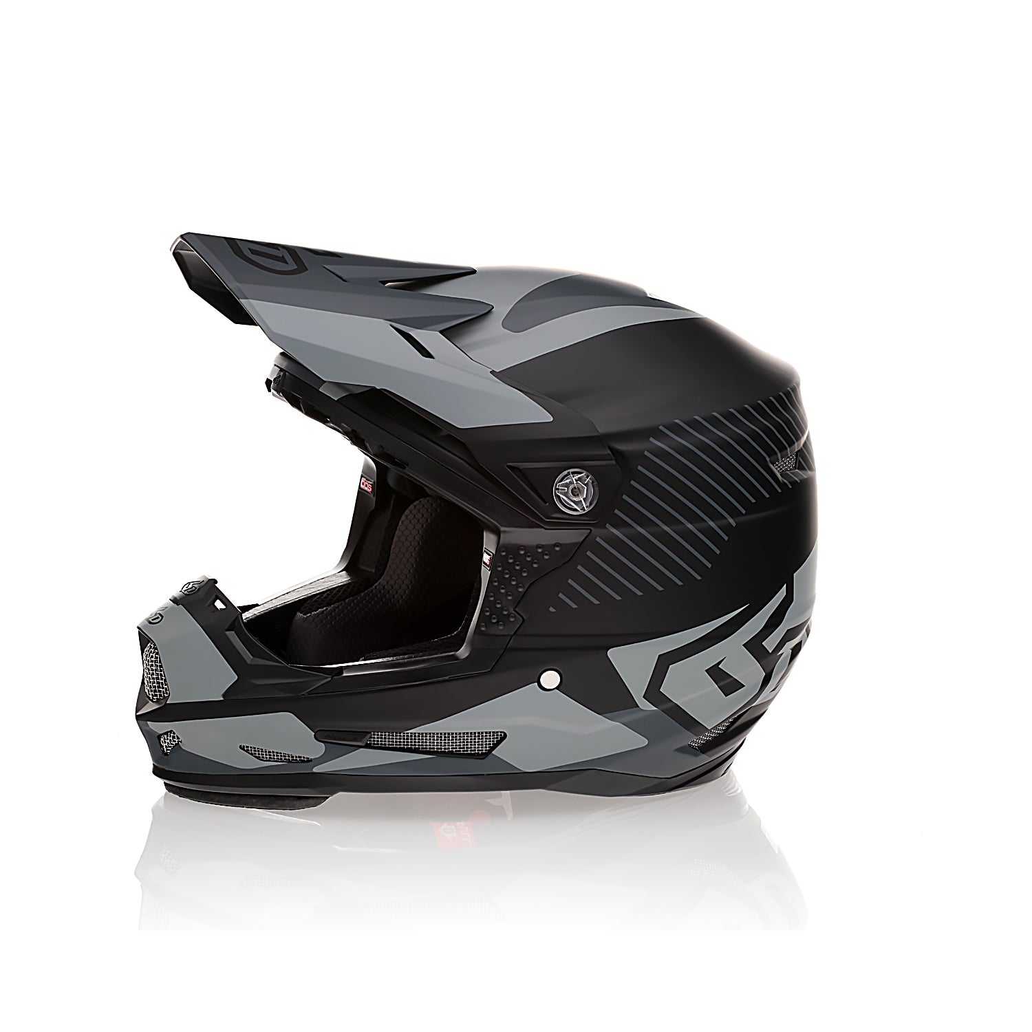 6D ATR-2Y Fusion Black Youth Helmet - EasyR