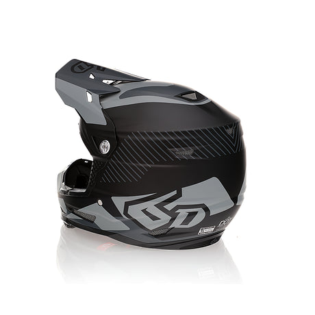 6D ATR-2Y Fusion Black Youth Helmet - EasyR