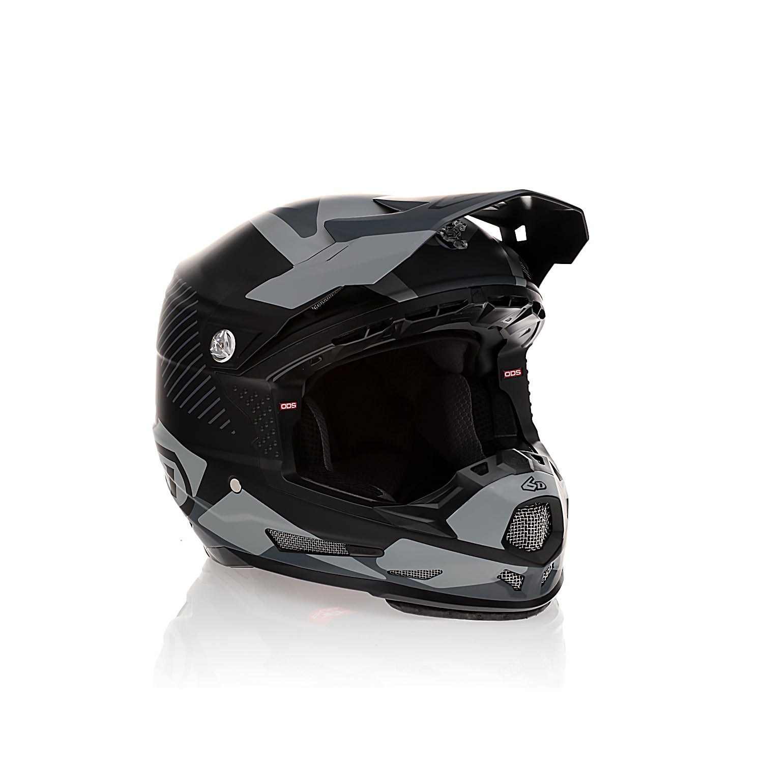 6D ATR-2Y Fusion Black Youth Helmet - EasyR