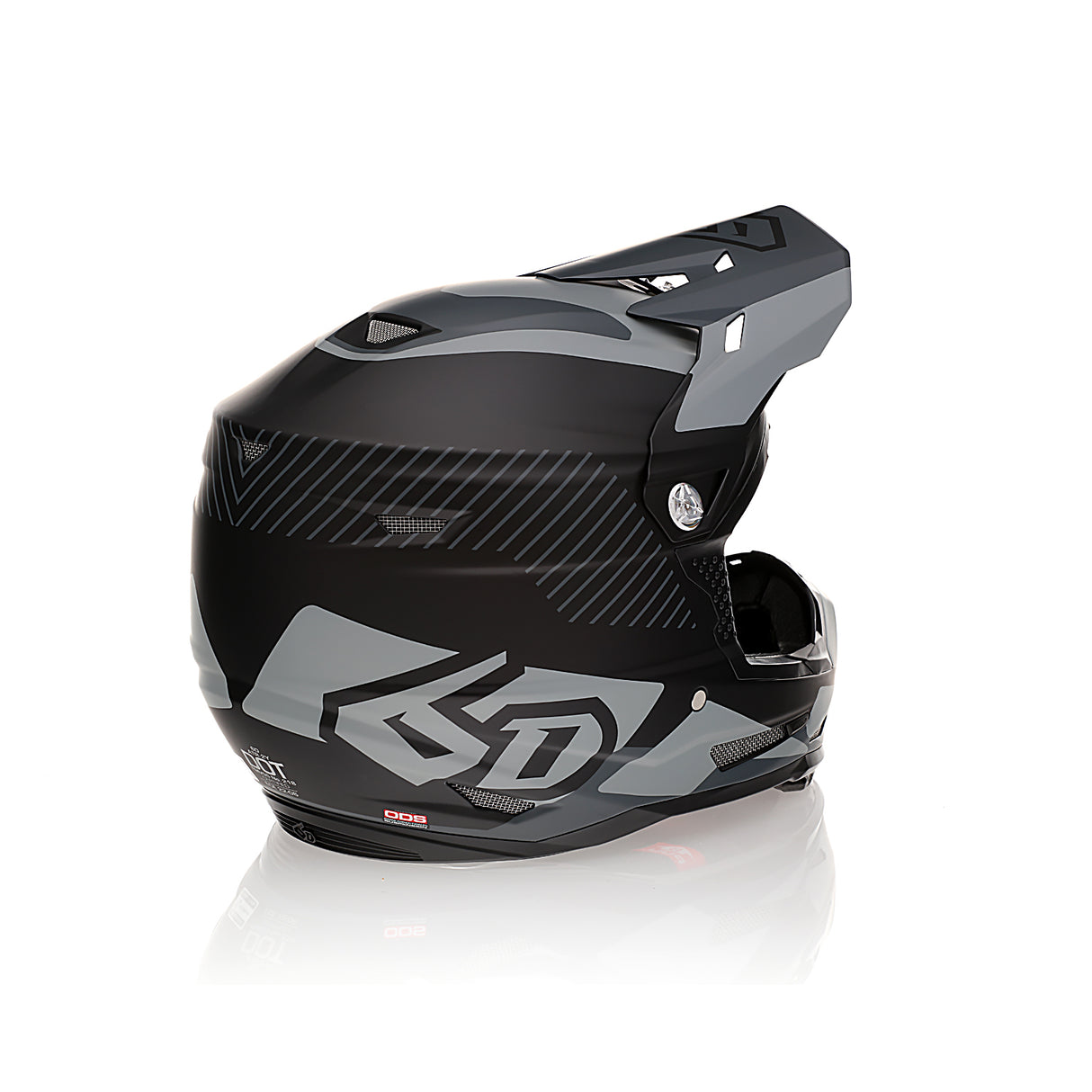6D ATR-2Y Fusion Black Youth Helmet - EasyR