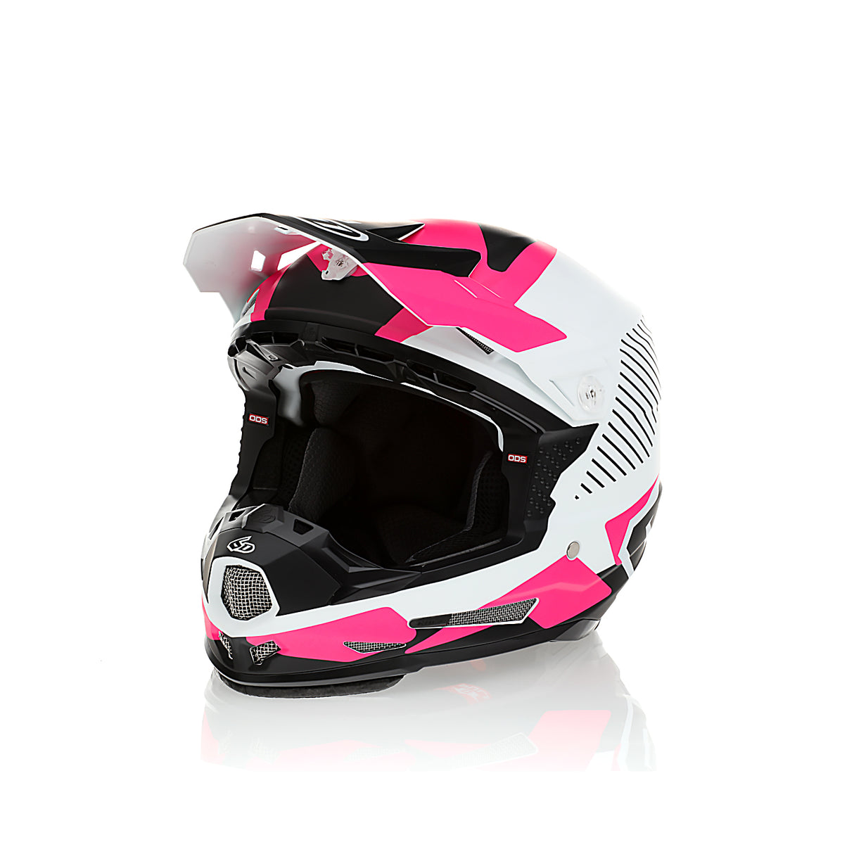 6D ATR-2Y Fusion Neon Pink Youth Helmet - EasyR