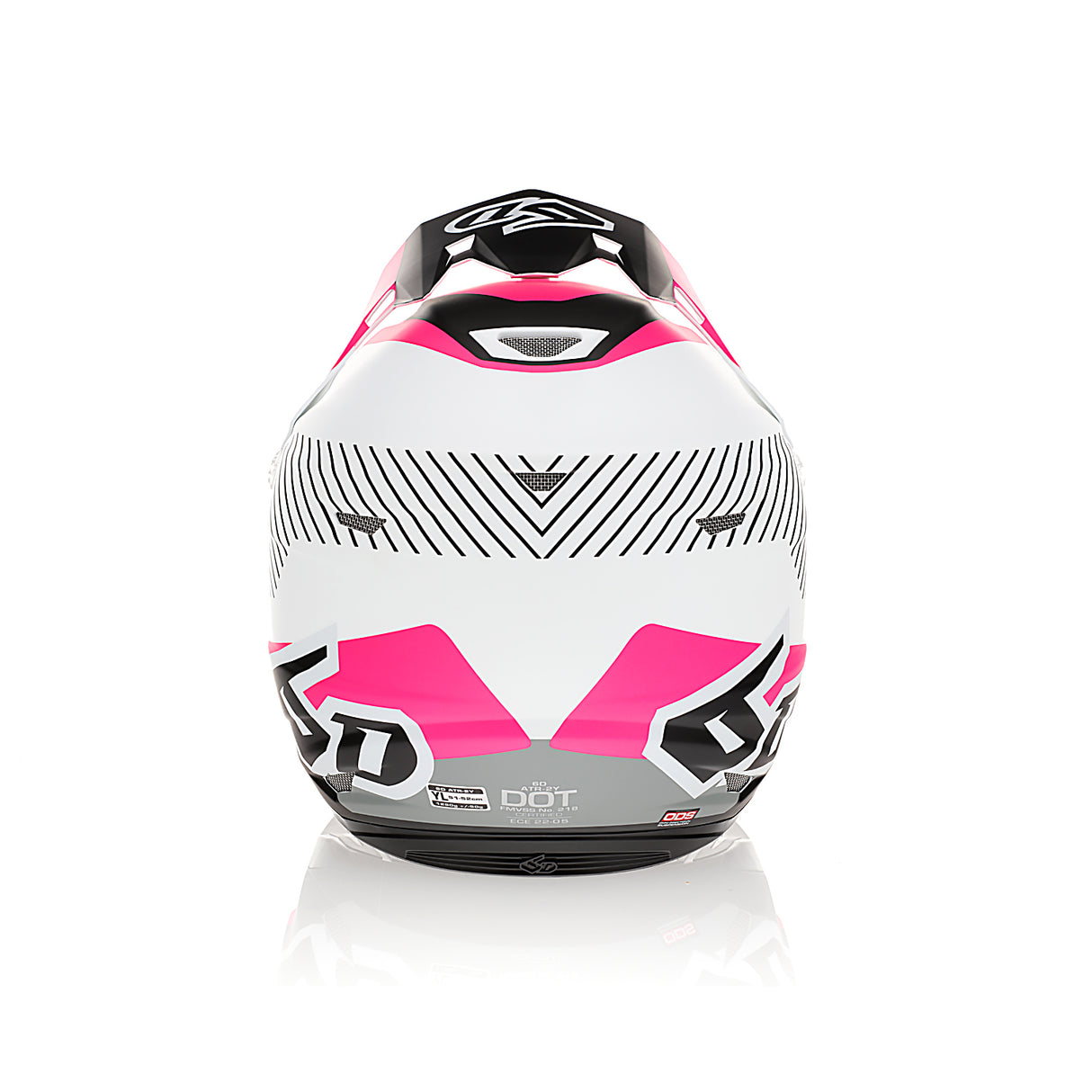 6D ATR-2Y Fusion Neon Pink Youth Helmet - EasyR