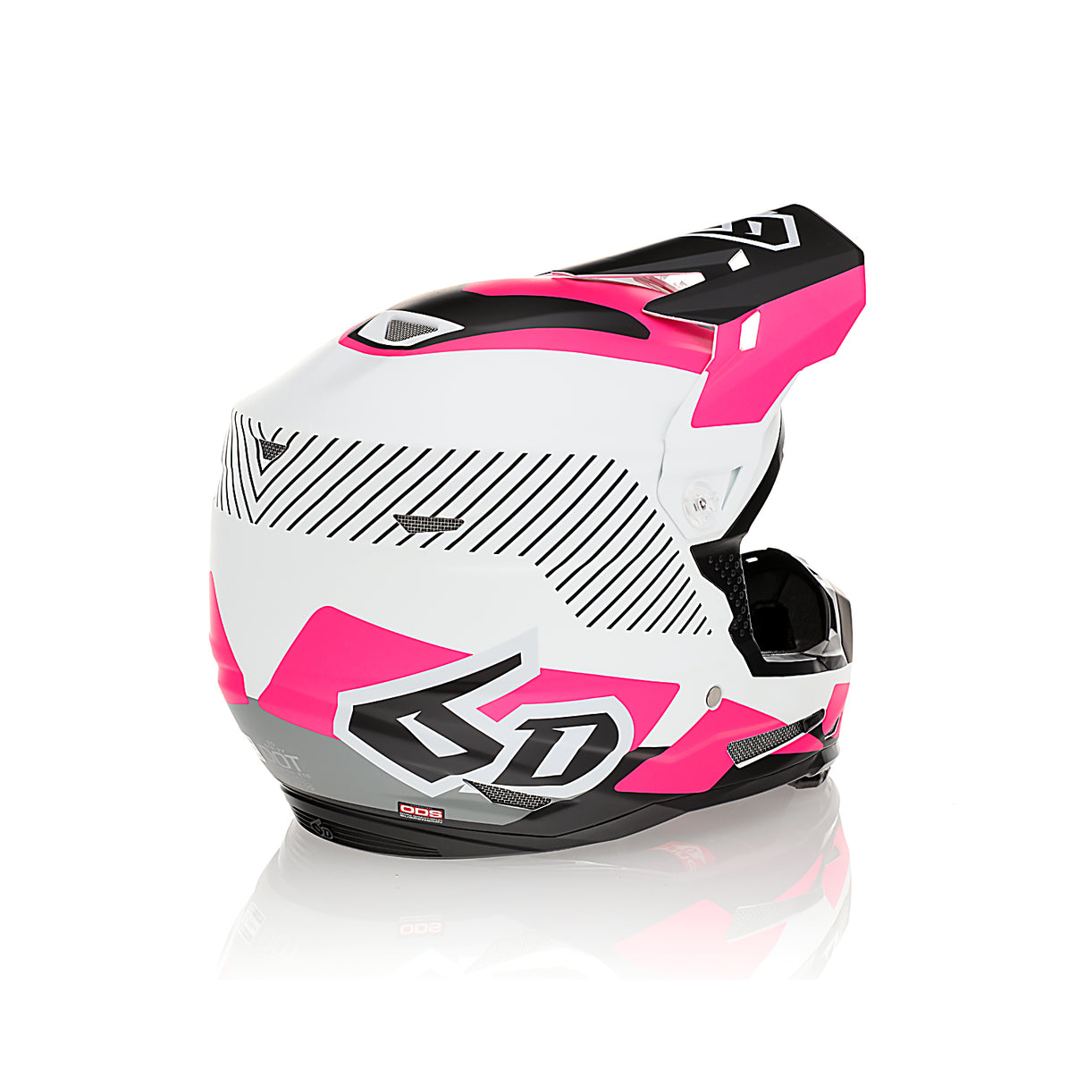 6D ATR-2Y Fusion Neon Pink Youth Helmet - EasyR