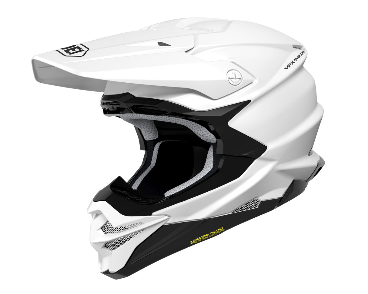 Shoei VFX-WR06 White Helmet - EasyR