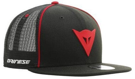 Dainese 9Fifty Black/Red Trucker Snapback Cap