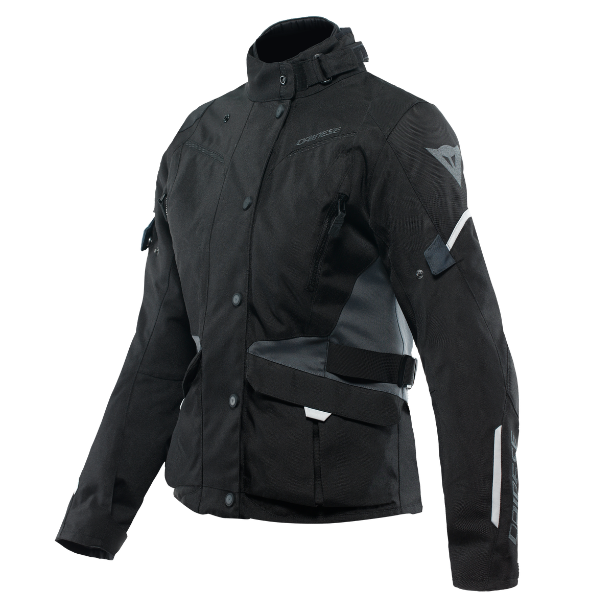 Dainese Tempest 3 Lady D-Dry Black/Black/Ebony Waterproof Textile Womens Jacket