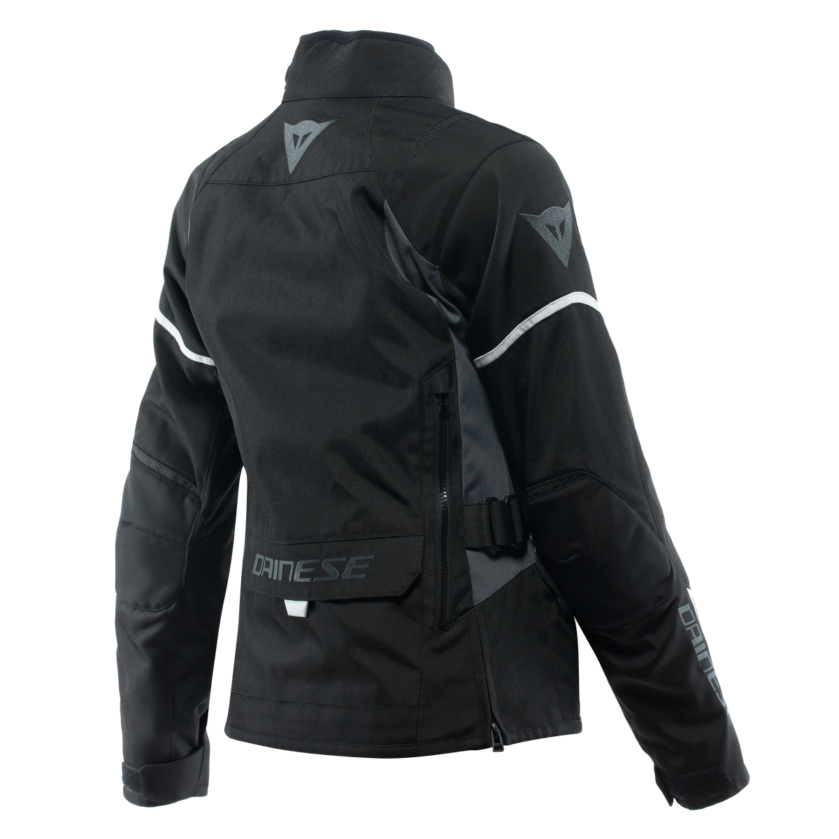 Dainese Tempest 3 Lady D-Dry Black/Black/Ebony Waterproof Textile Womens Jacket