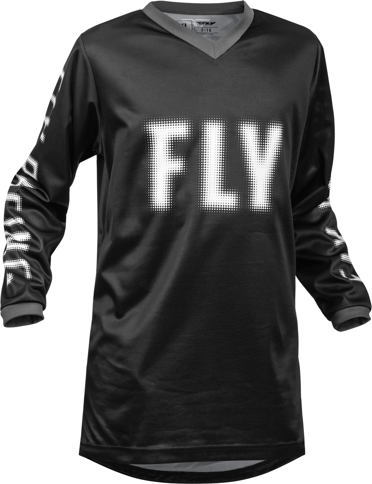 FLY 2023 F-16 Black/White Youth Jersey