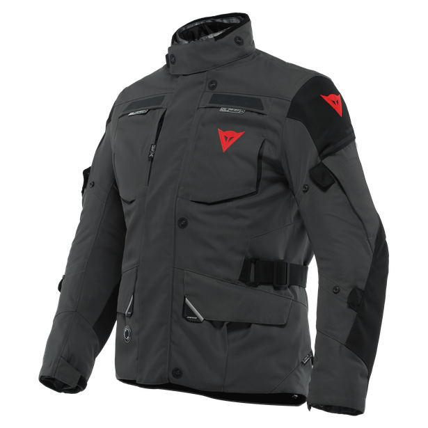 Dainese Splugen D-Dry Iron Gate/Black 3-Layer Waterproof Textile Jacket