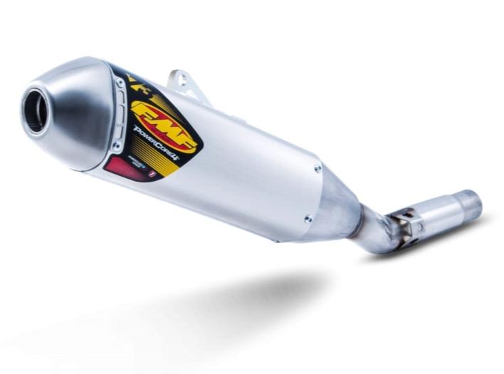 FMF Racing Powercore 4 Aluminum Slip-On Muffler w/Stainless End Cap for Honda CRF250R 06-09