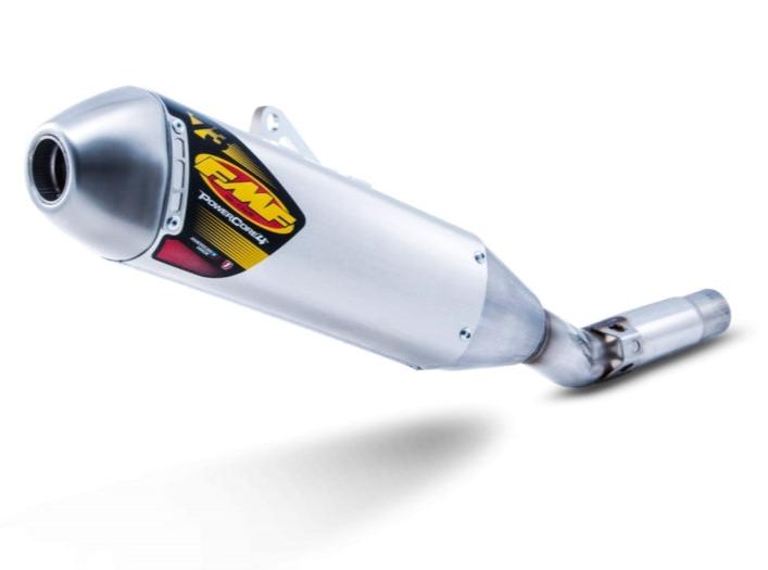 FMF Racing Powercore 4 Aluminum Slip-On Muffler w/Stainless End Cap for Honda XR600R 85-98 & 2000