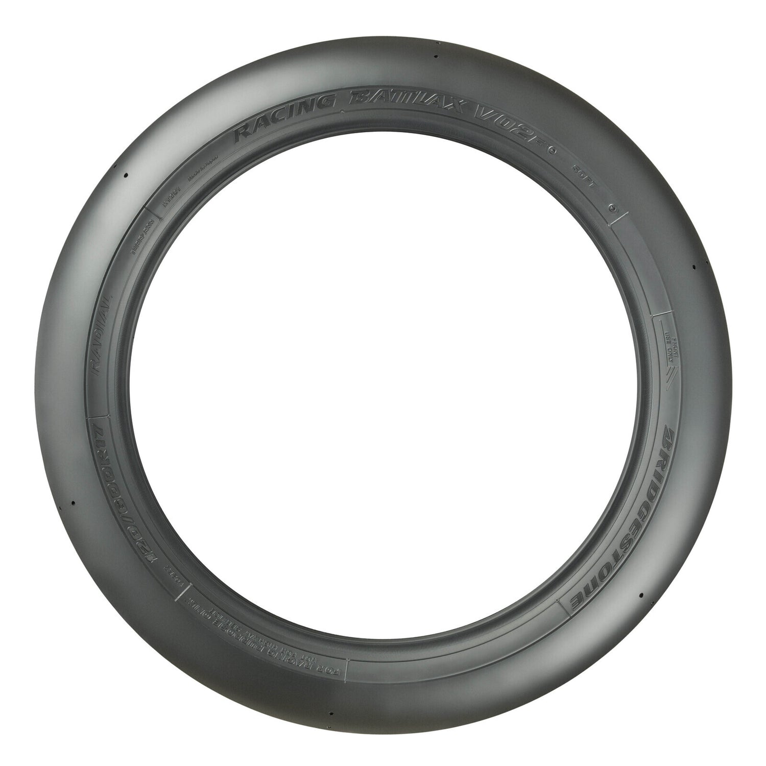 Bridgestone Racing Battlax V01 Soft Radial Front Tyre 190/650 R-17 Tubeless - EasyR