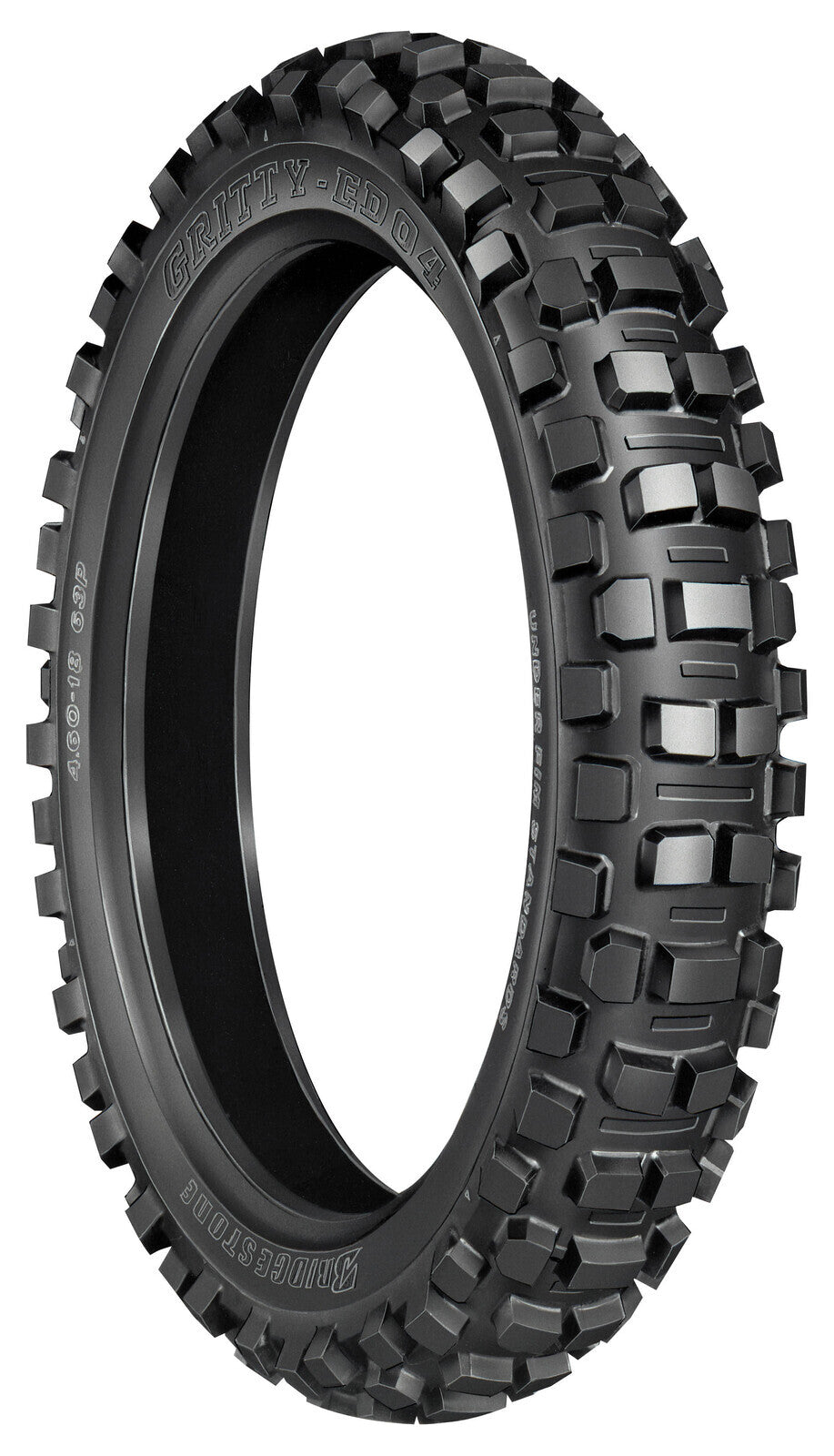 Bridgestone Gritty ED04 Rear Tyre 120/90-18 M/C 65P Tube Type - EasyR