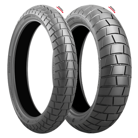Bridgestone Battlax Adventure Trail AT41 Front Tyre 110/80 R-19 M/C 59V Tubeless - EasyR