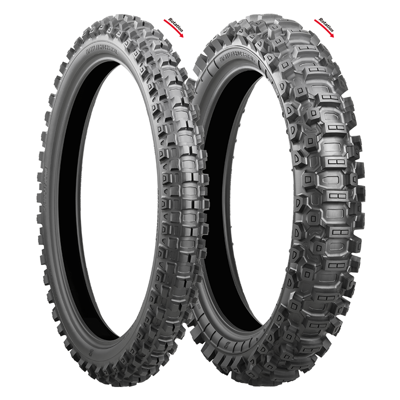 Bridgestone Battlecross X31 Medium Rear Tyre 110/90-19 62M Tube Type - EasyR