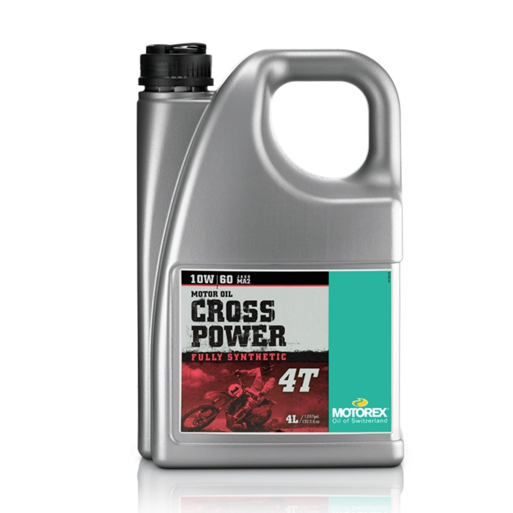 Motorex Cross Power 4T SAE 10W/60 MA2 Engine Oil 4L