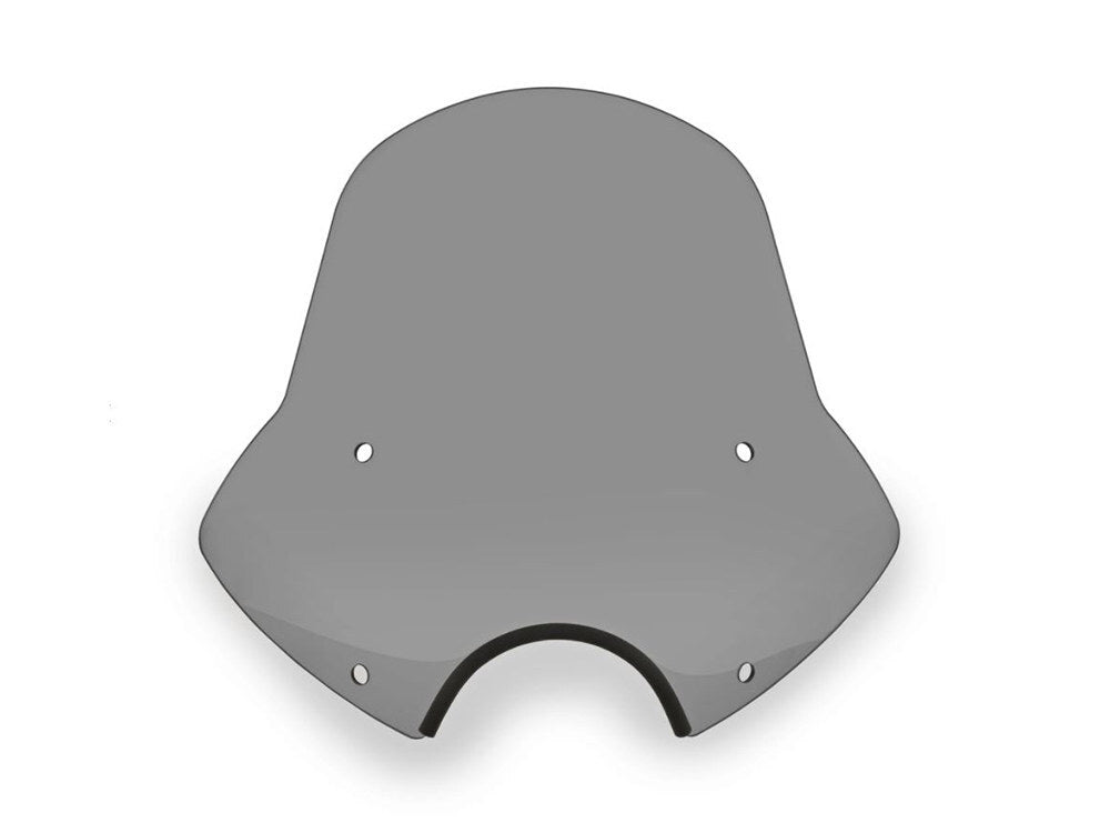 Memphis Shades MEM-MEP54112 Speed Demon Black Smoke Windshield 18" High x 21" Wide for H-D Models w/5-3/4" Headlights