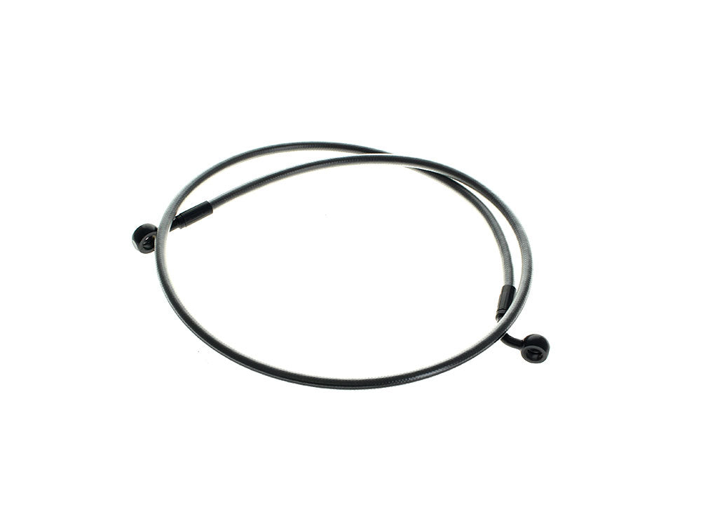 Magnum Shielding MS-46445SW Black Pearl 45" E-Z Align Front Brake Line w/7/16" x 180 Degree Banjo