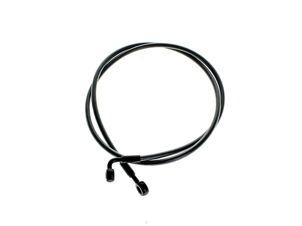 Magnum Shielding MS-46454SW Black Pearl 54" E-Z Align Front Brake Line w/7/16" x 180 Degree Banjo
