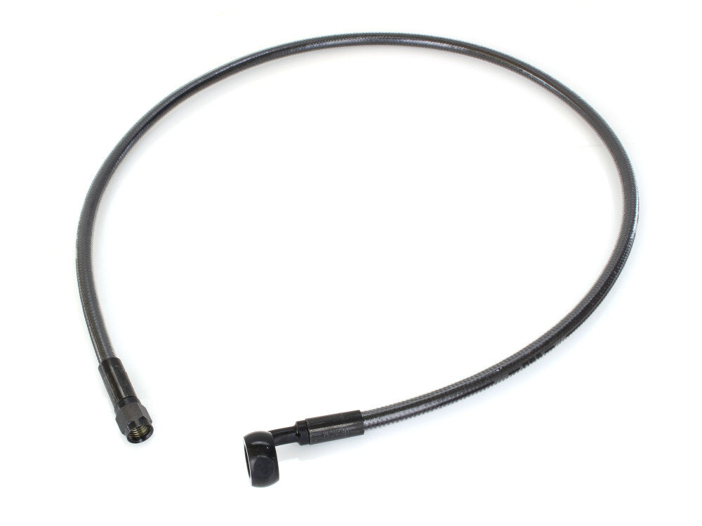 Magnum Shielding MS-AS478032 Black Pearl 32" Upper Front Brake Line w/12mm x 90 Degree Banjo