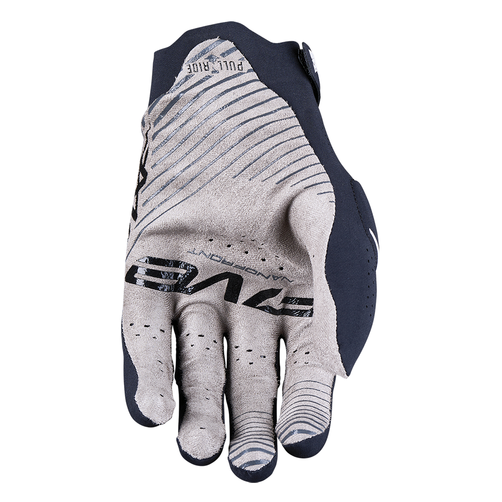 Five MXF Race Black Gloves