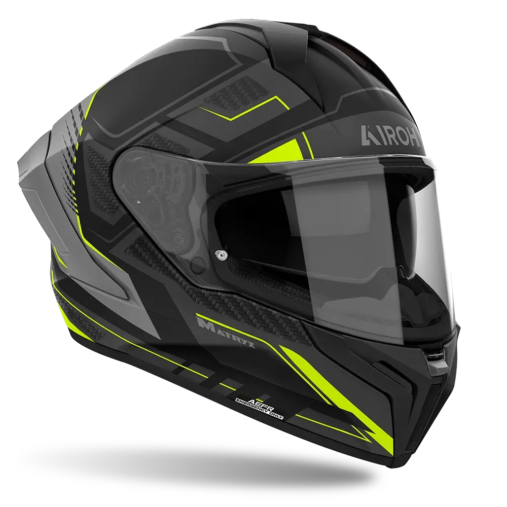 Airoh Matryx Rocket Matte Yellow Helmet