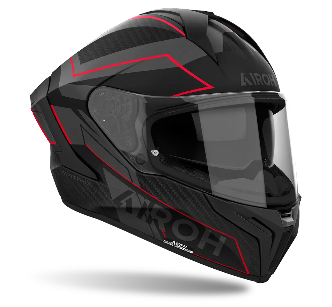 Airoh Matryx Sentinel Matte Red Helmet