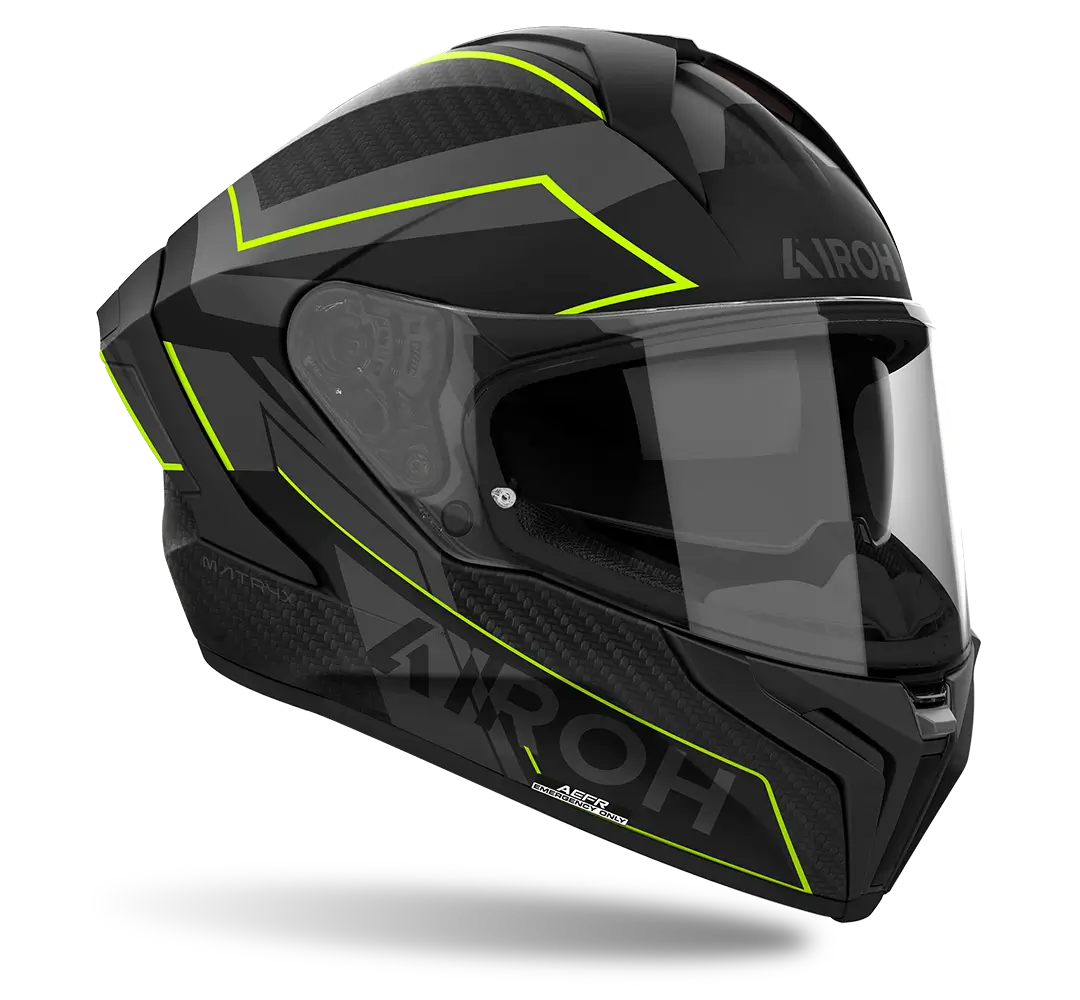 Airoh Matryx Sentinel Matte Yellow Helmet