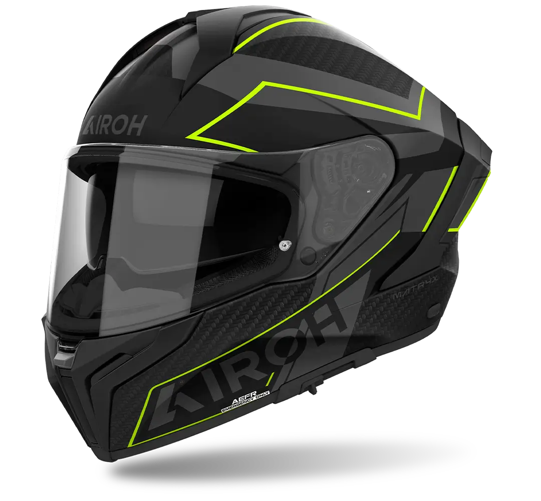 Airoh Matryx Sentinel Matte Yellow Helmet