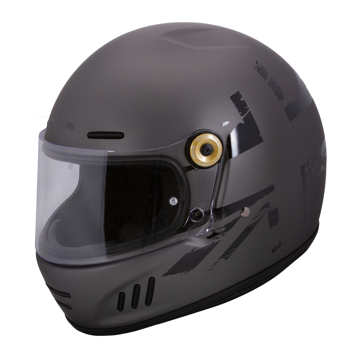 Merlin Revival Union Grey Helmet