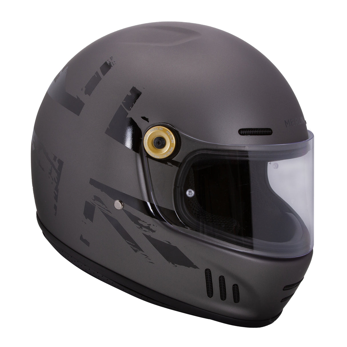 Merlin Revival Union Grey Helmet