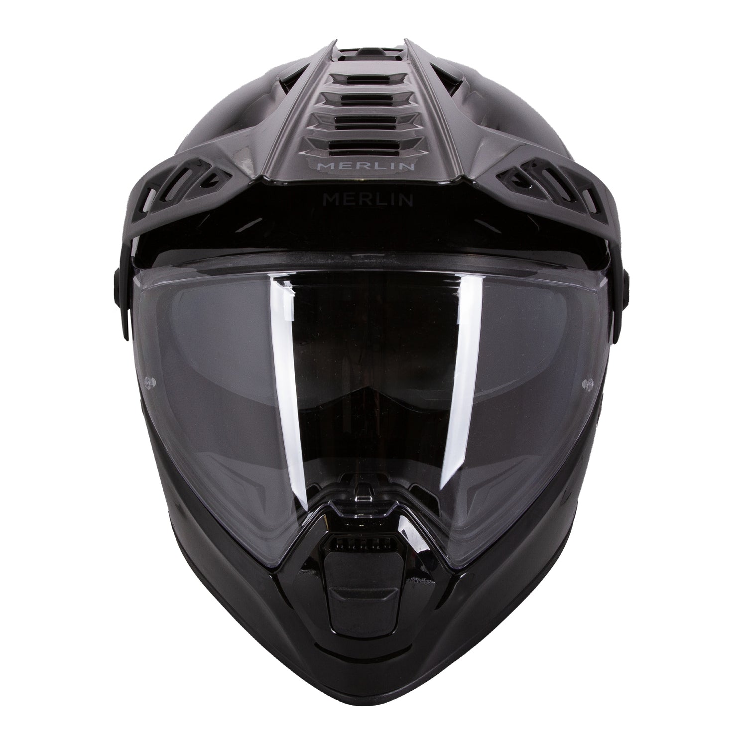 Merlin Torres Adventure Gloss Black Helmet
