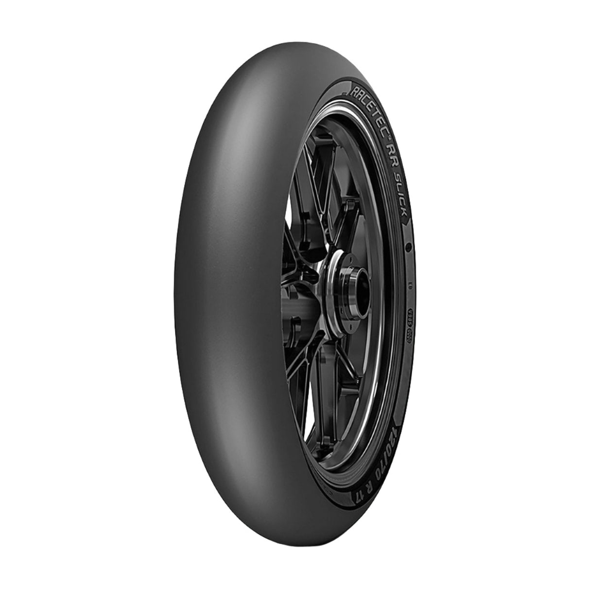 Metzeler Racetec RR Slick Soft Front Tyre 120/70 R-17 NHS K1 Tubeless - EasyR