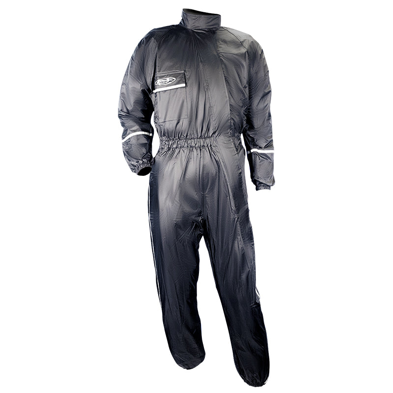 MotoDry Storm Black 1-Piece Rain Suit
