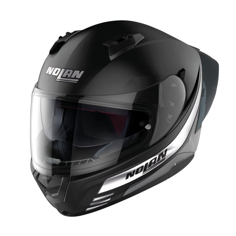 Nolan N60-6 Sport Outset Flat Black/White Helmet