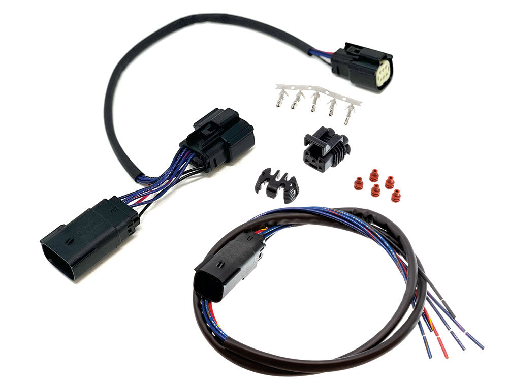 NAMZ Custom Cycle Products NMZ-NCTP-SR23 Tour Pack Wiring Installation Kit w/Quick-Disconnect for CVO Touring 23-Up/Street Glide/Road Glide 24-Up