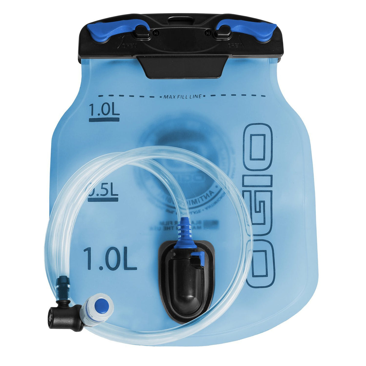 Ogio Replacement Blue Hydration Reservoir Vertical Bladder 1L (34oz)