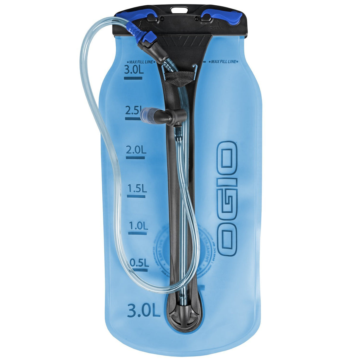 Ogio Replacement Blue Hydration Reservoir Vertical Bladder 3L (100oz)
