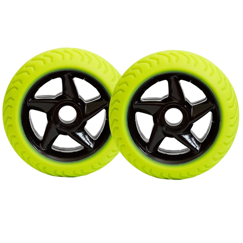 Ogio Replacement Wheel Set Black/Neon Yellow for Rig 9800 Pro Gear Bag